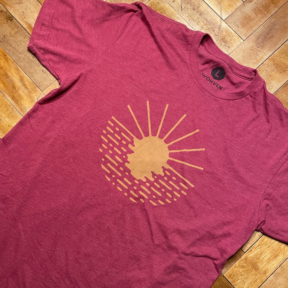 Wohven men’s large sunset shirt